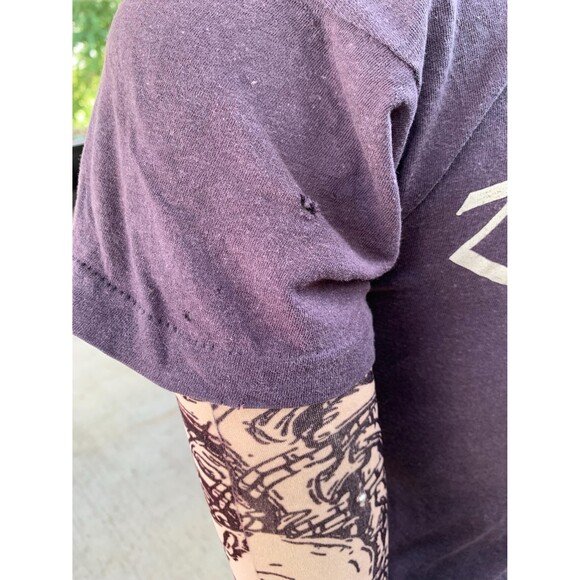 1984 Led Zeppelin Band Shirt Vintage 80s Icarus Concert Tour Single Stitch M - Picture 8 of 10